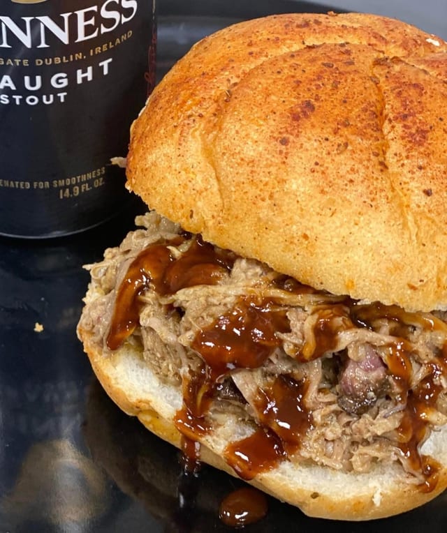 Pulled Pork Sandwich.